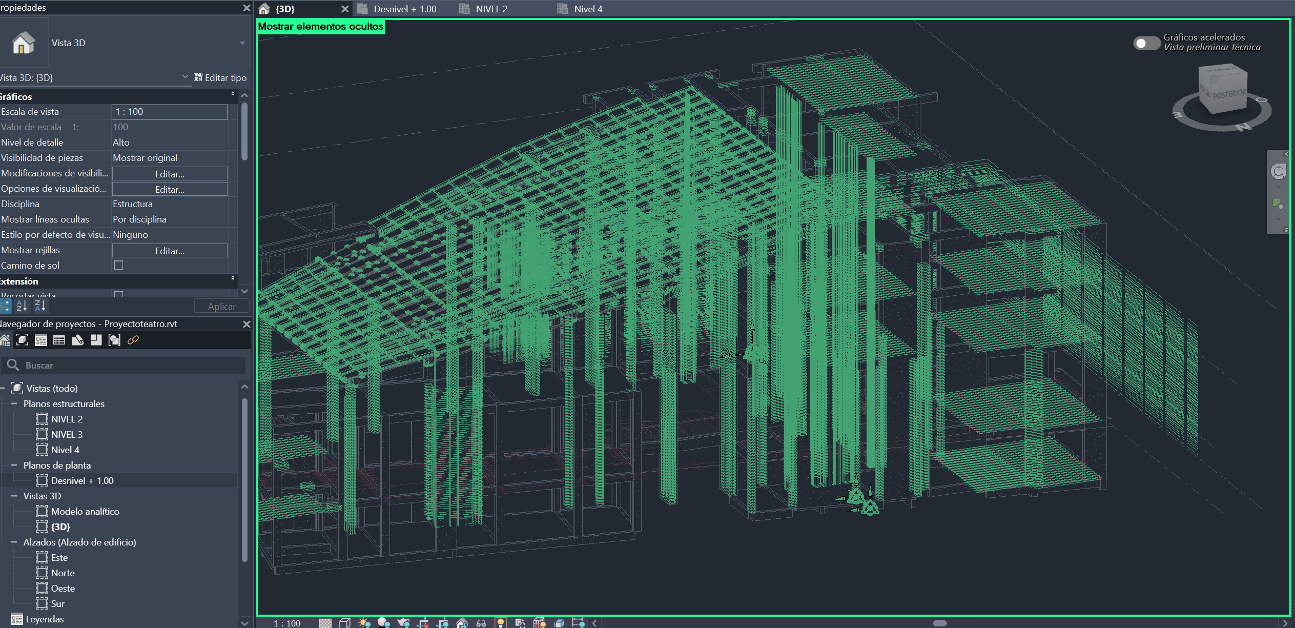 Aceros Revit